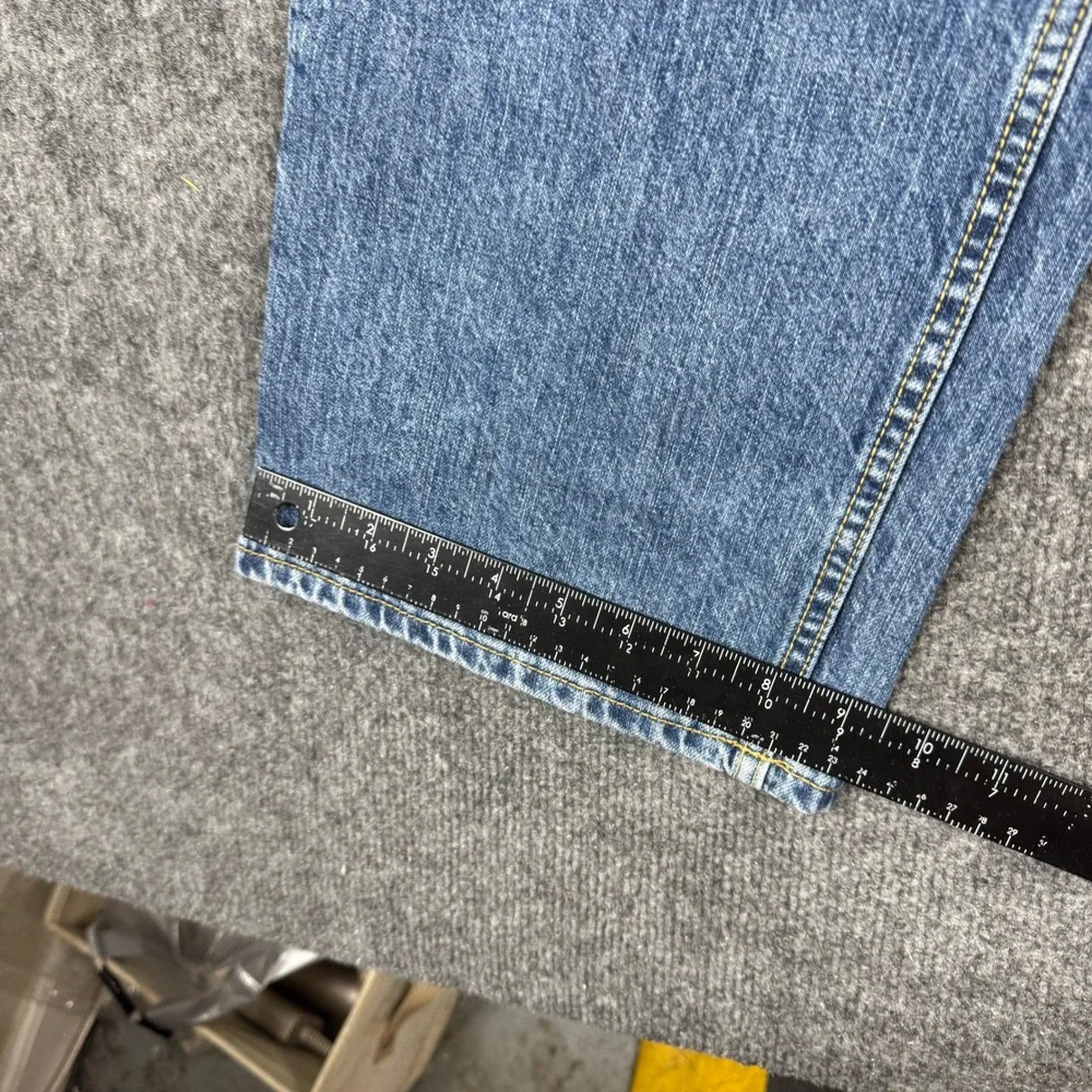 Nautica Jeans Mens Size 36x32‎ Blue Straight Leg Cotton Denim Casual Pants 36x31